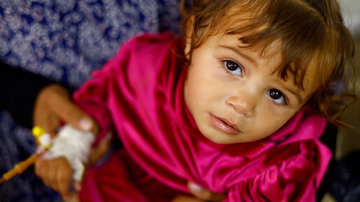 Telediario Internacional - Laura Bill, representante de UNICEF para Palestina: "Nos llaman de hospitales para decirnos que tienen a niños solos"