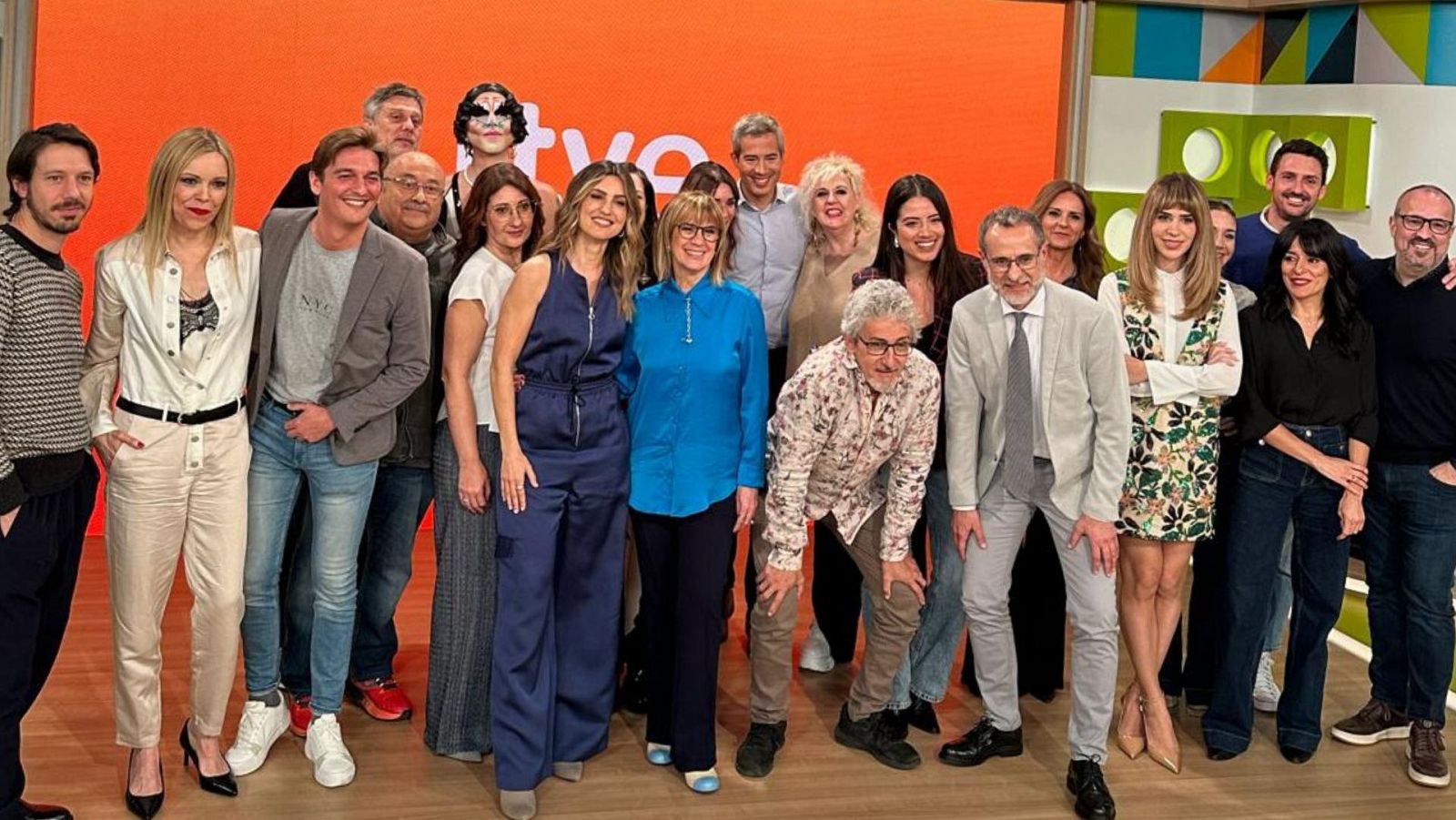 Roda de premsa de la presentació de la nova temporada de RTVE Catalunya per la primavera de 2024