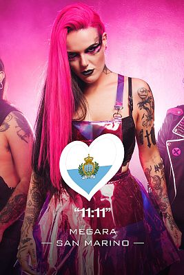 Eurovisión - Megara - "11:11" (San Marino)