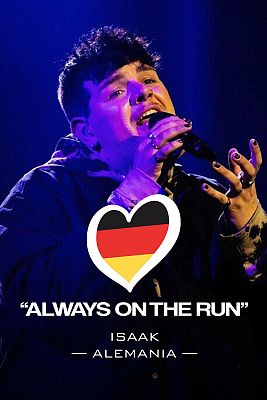 Eurovisión - Isaak - "Always On The Run" (Alemania)