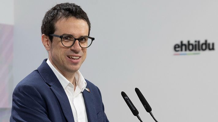 Pello Otxandiano, candidato de EH Bildu a lehendakari: "Estamos acertando en una política que es cercana a la gente"