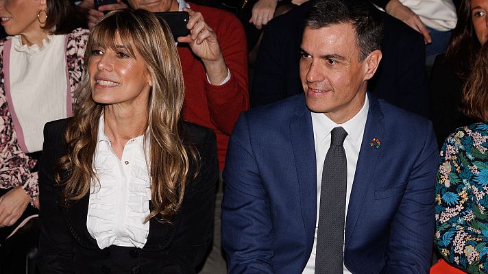 Telediario 2 - El PP acusa a Begoña Gómez de "tráfico de influencias conyugal" y Bolaños tilda de "miserables" sus palabras