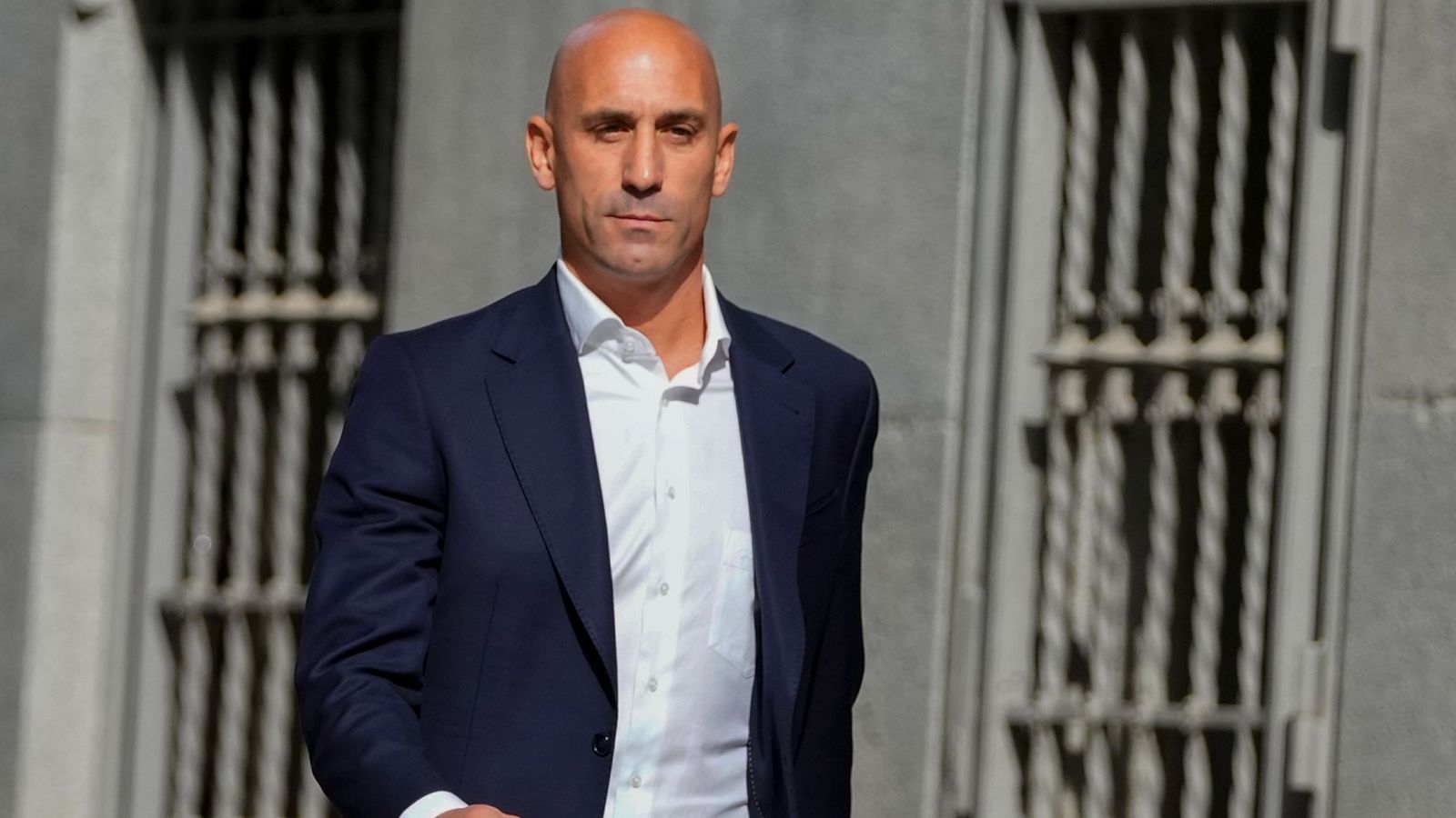 Luis Rubiales llega a España