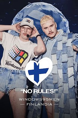 Eurovisión - Windows95man - "No Rules!" (Finlandia)