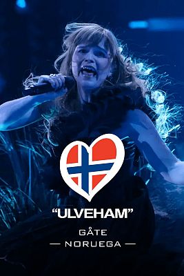 Eurovisión - Gåte  - "Ulveham" (Noruega)