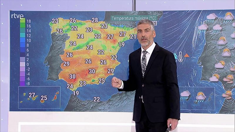 Intervalos de viento fuerte con rachas muy fuertes en el noroeste de Galicia y oeste de Asturias - ver ahora