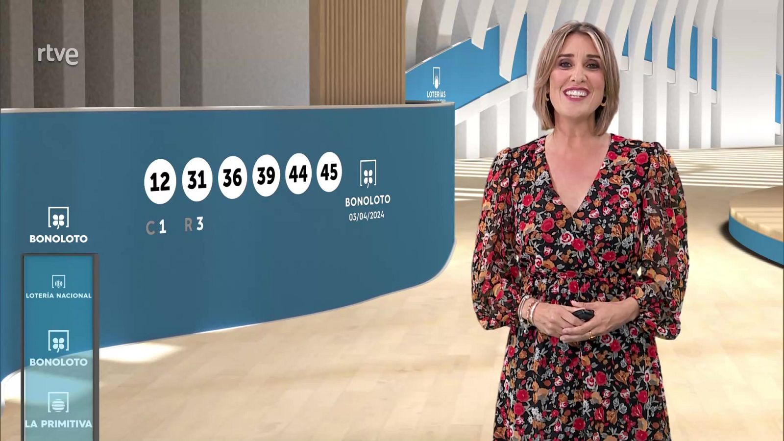 Sorteo de la Bonoloto y Primitiva del 03/04/2024 - ver ahora