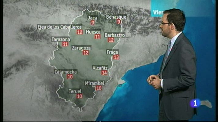 El tiempo en Aragón - 07/12/12