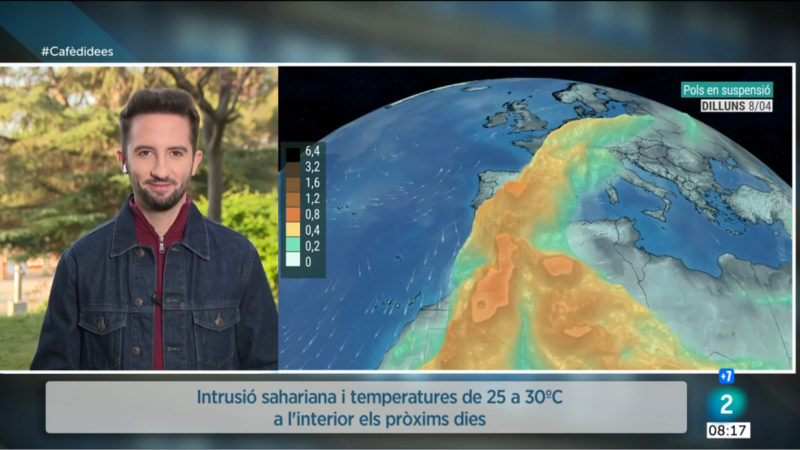 El Temps ? Ambient ms primaveral i a les portes d'una calorada i polsega