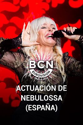 Nebulossa canta "Zorra" en Barcelona