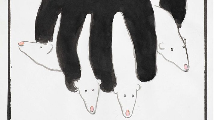 Telediario 2 - Una exposición en la Biblioteca Nacional homenajea el centenario de Luis Martín-Santos