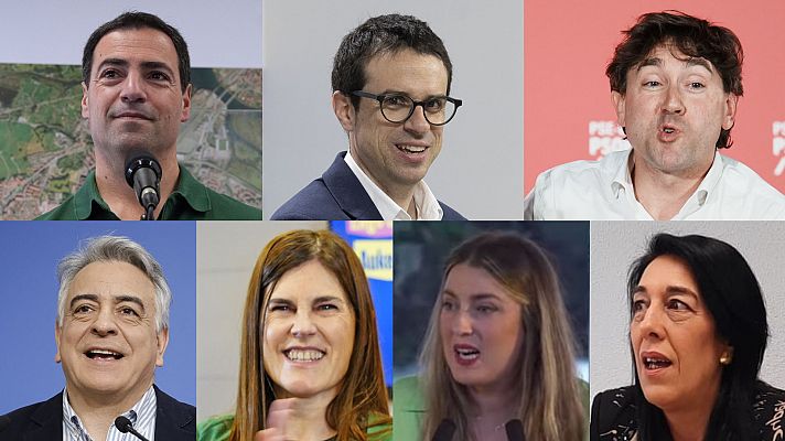 Los candidatos a las elecciones vascas inauguran la campaña con llamadas a defender el “bienestar” social y al “cambio”