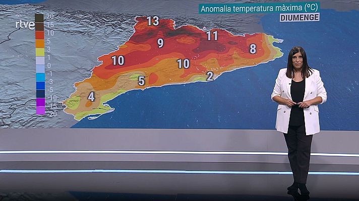 El temps - Calor desbocada el cap de setmana