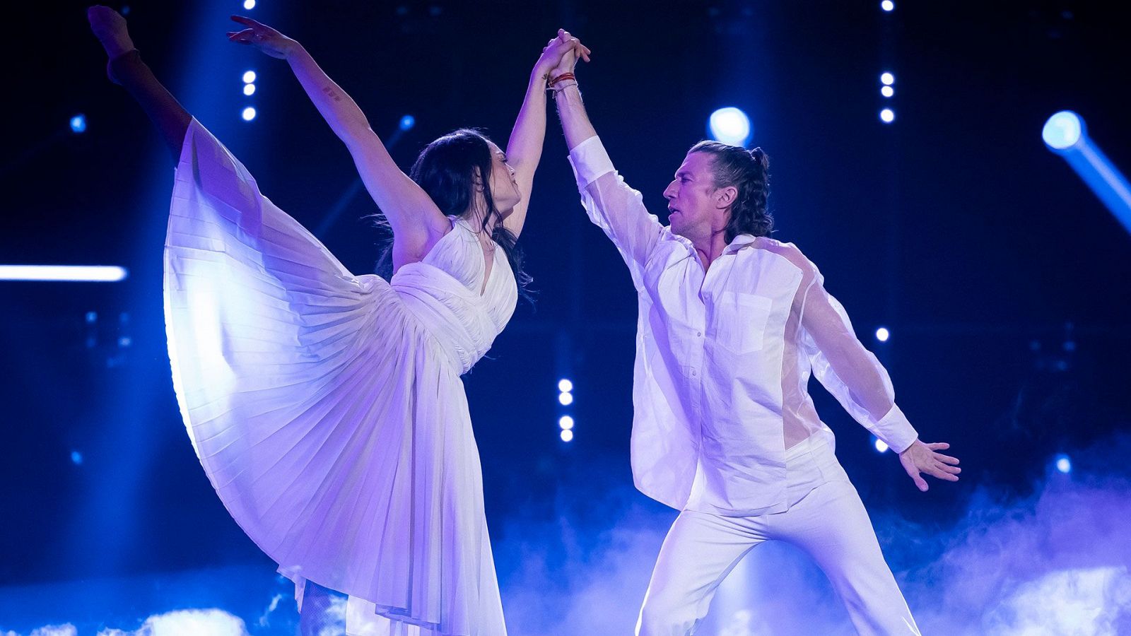 Lucrecia y Nicolás Vallejo-Nágera, delicadeza con “Easy on Me” en 'Baila como puedas'