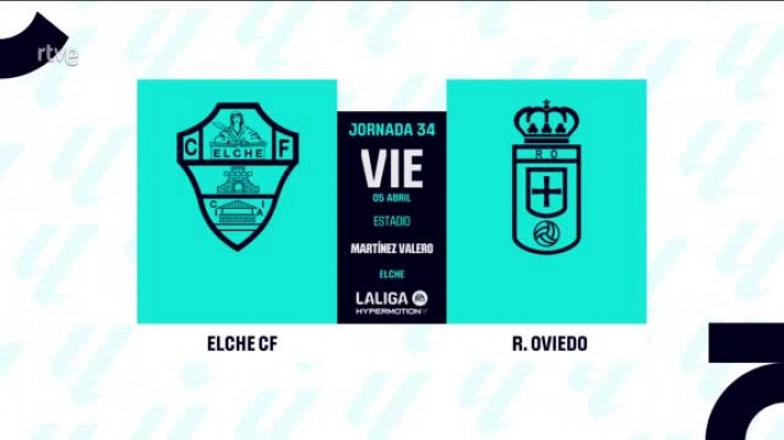 Elche - Real Oviedo: resumen del partido, 34ª jornada