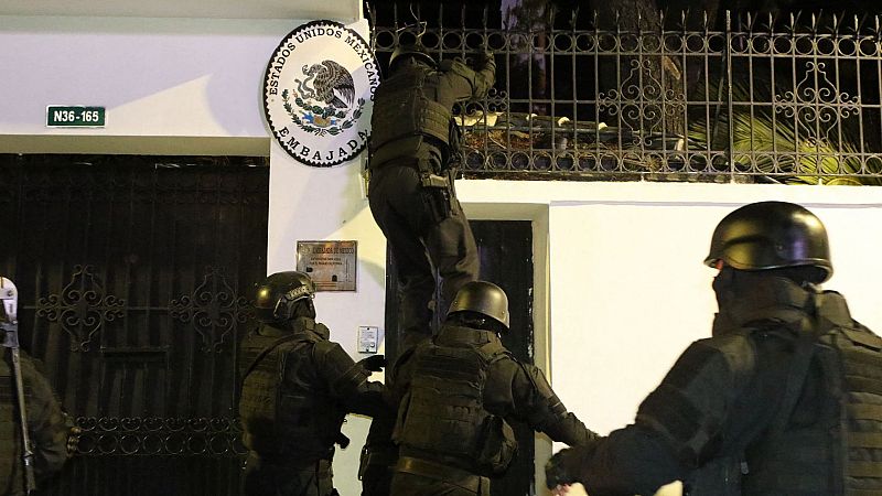 México rompe relaciones con Ecuador tras la detención de Glas en su embajada