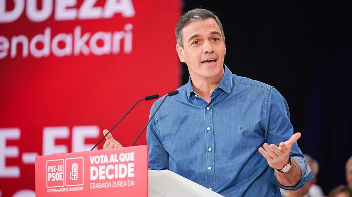 Informativo 24h - Sánchez defiende que "la solución" de un estado palestino "no es un invento del 'sanchismo' sino de la ONU"