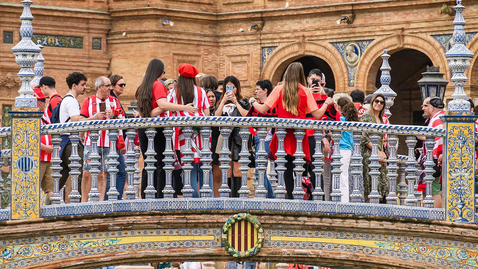 Athletic - Mallorca | Ambientazo en Sevilla para la final de Copa