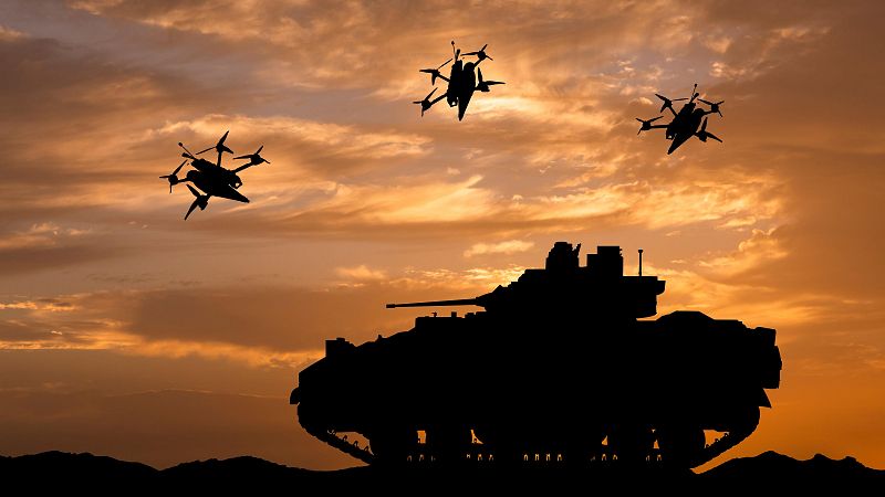 La tecnología es un arma más en las guerras, con el uso continuo de drones en Ucrania y Gaza