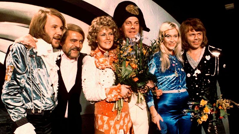 Se cumplen 50 años de la victoria de ABBA en Eurovisión con 'Waterloo'