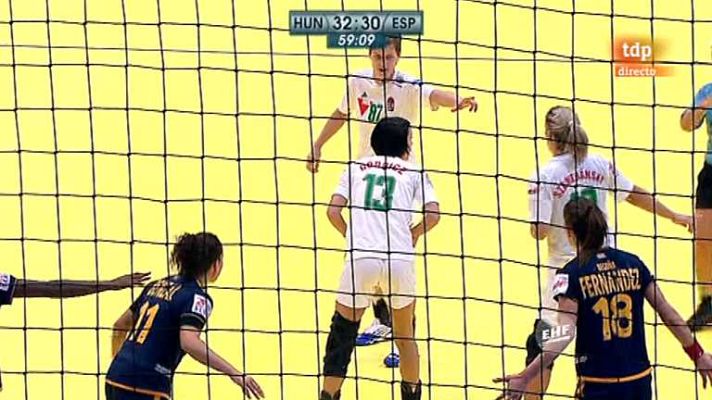 Balonmano - Camp. de Europa. Hungría-España