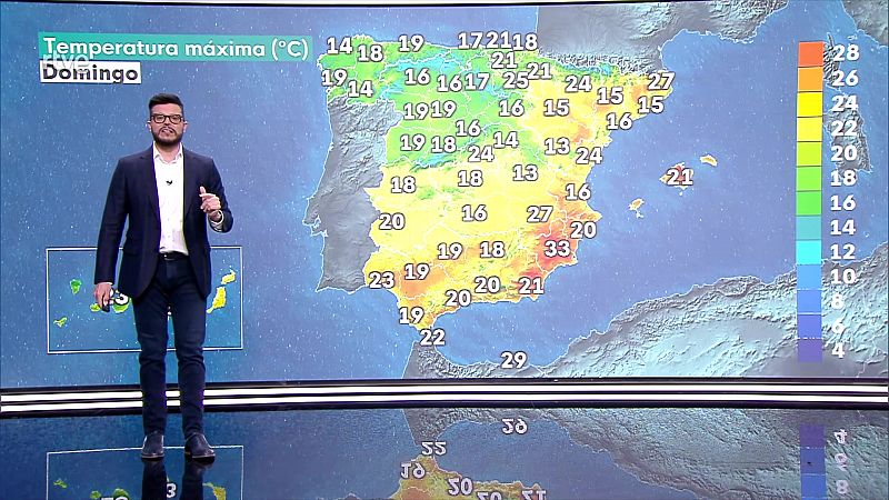 Posibilidad de precipitaciones localmente fuertes en Canarias - ver ahora