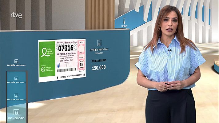 Loterías - Sorteo de la Lotería Nacional del 06/04/2024