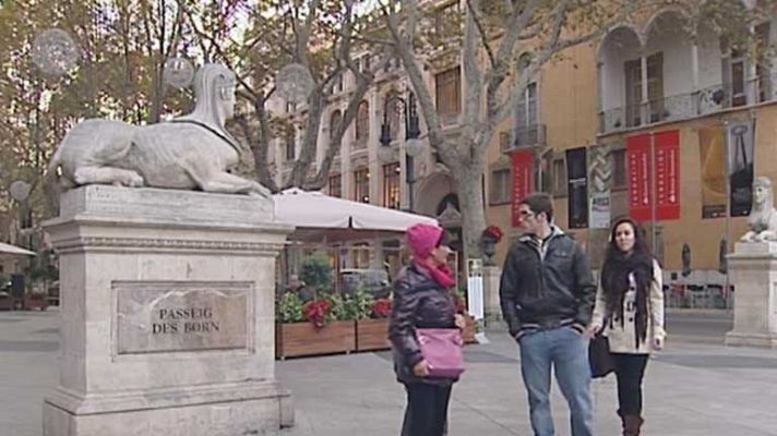 Telediario 1 - Disminuye el turismo en Baleares