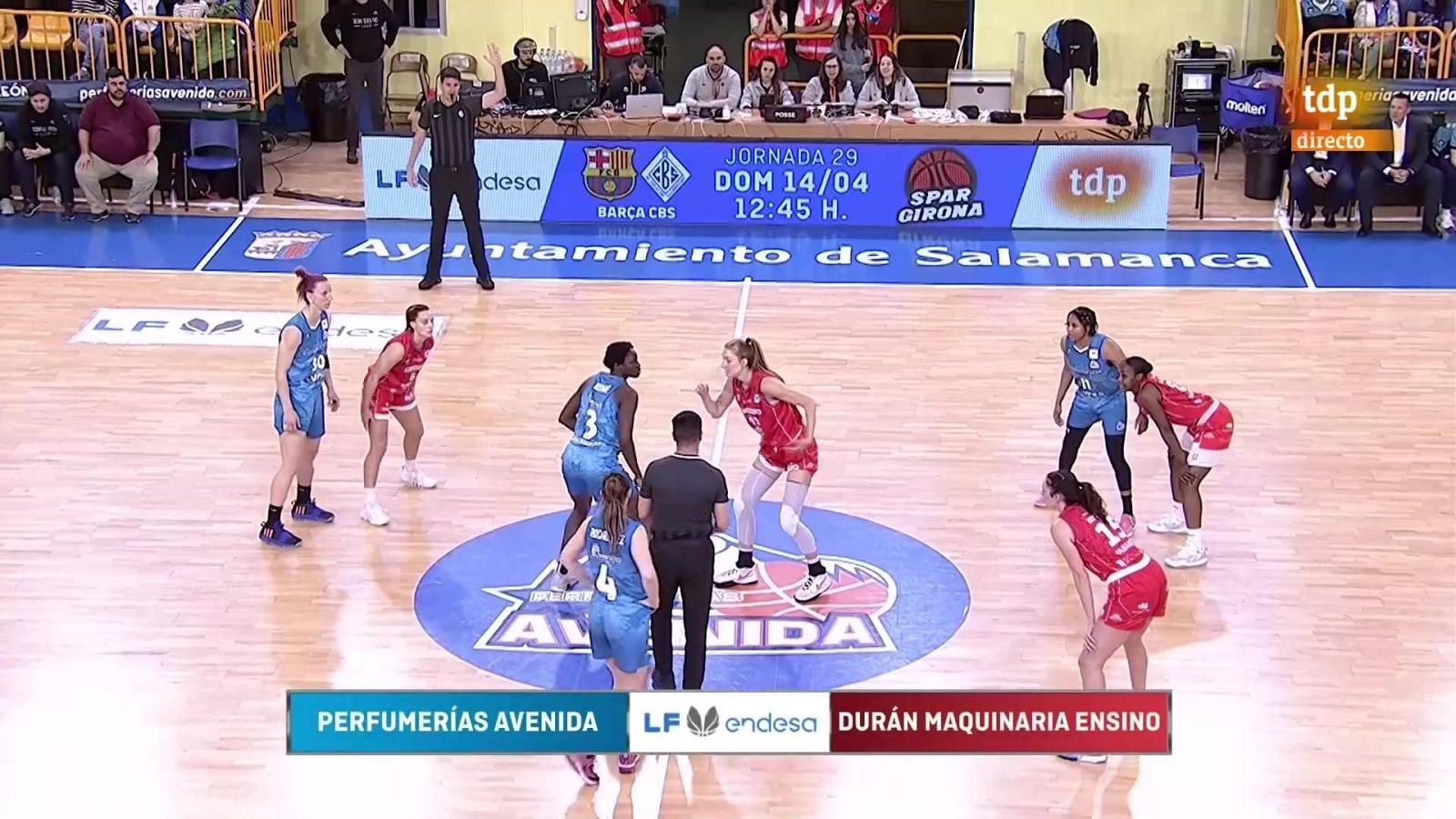 Baloncesto - Liga Endesa 28ª Jornada: Perfumerías Avenida - Durán Maquinaria Ensino - ver ahora