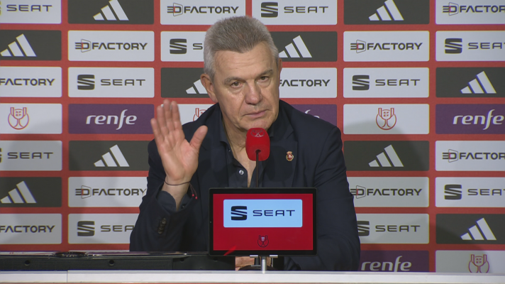 Copa del Rey - Aguirre tras la derrota: "Les he dicho que la frente alta. Somos una familia y dimos lo que tenemos"