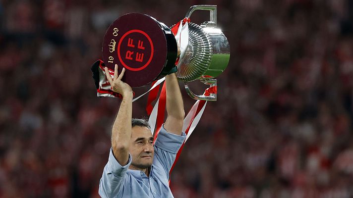 Copa del Rey - Ernesto Valverde: "Este título no tiene comparación con ningún otro"