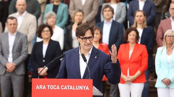 Telediario Fin de Semana - Los posibles pactos tras el 12M centran el debate en la precampaña catalana