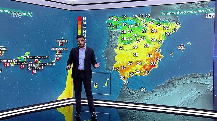 El tiempo - Rachas de viento muy fuerte en la sierra de Mallorca