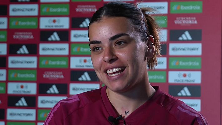 Fútbol - Misa Rodríguez, a RTVE: "Estamos en un momento muy dulce. Se nota que los equipos te respetan"
