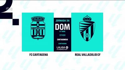 Cartagena - Real Valladolid: resumen del partido de la 34 jornada de Segunda