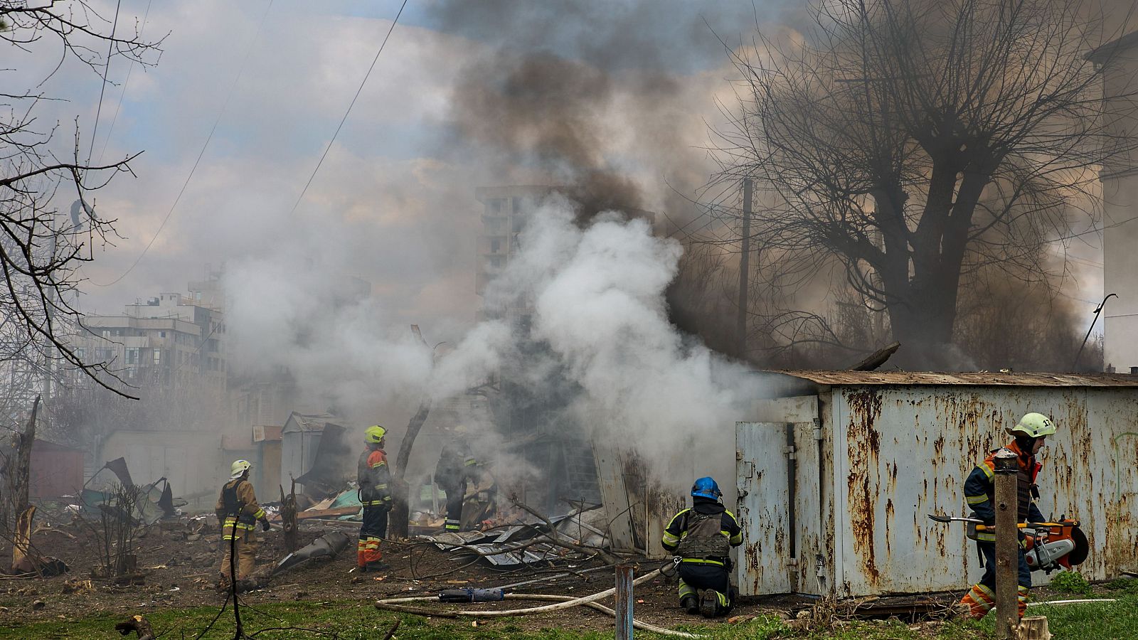 Ucrania y Rusia se culpan mutuamente de un ataque a Zaporiyia