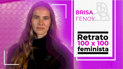 Retrato 100x100 feminista: Brisa Fenoy