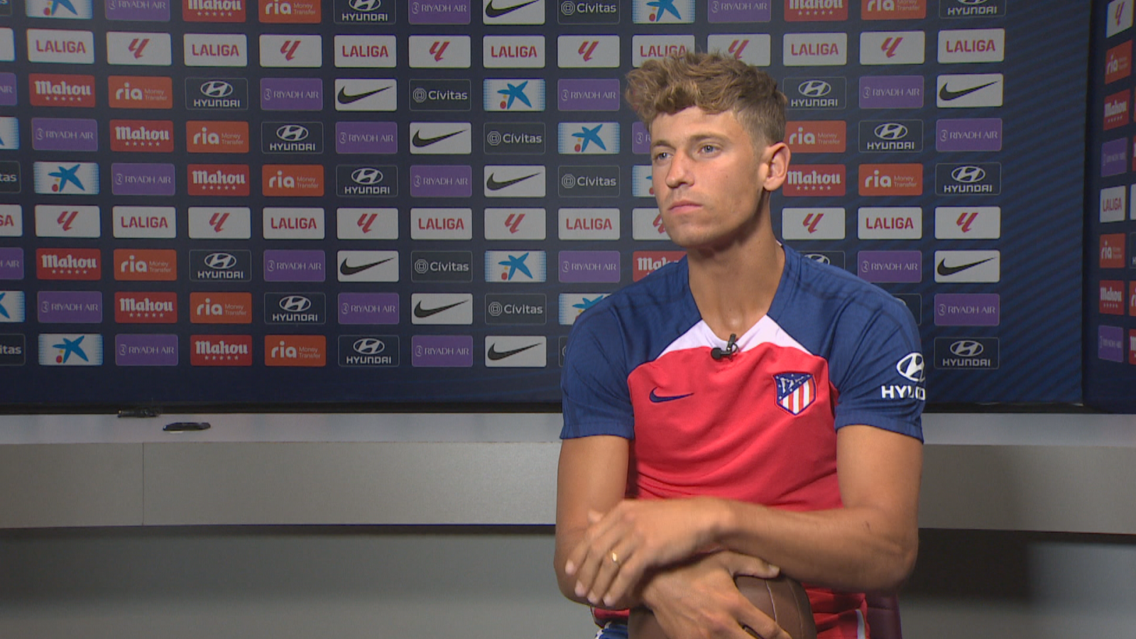 Marcos Llorente a RTVE: "Griezmann estará al 100% el miércoles"