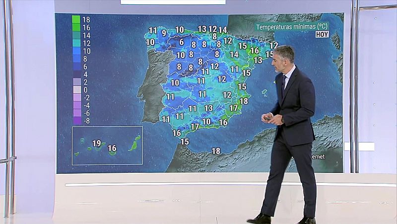 Posibilidad de precipitaciones localmente persistentes en el oeste de Galicia y de acumulaciones significativas de nieve en la Cantábrica - ver ahora