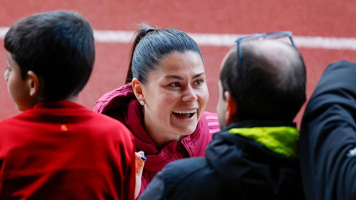 Eurocopa - María Méndez: "Me exprimo al máximo para disfrutar de cada concentración con la Selección"