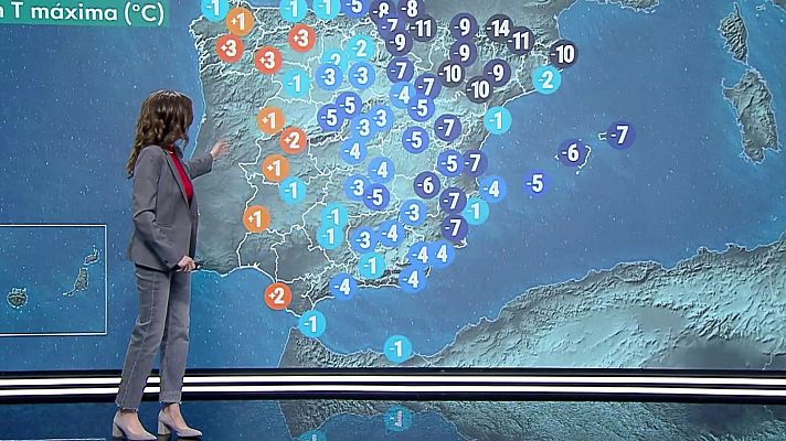 El tiempo - Intervalos de viento fuerte con rachas muy fuertes en Galicia, Pirineos, litorales de Alborán, Canarias