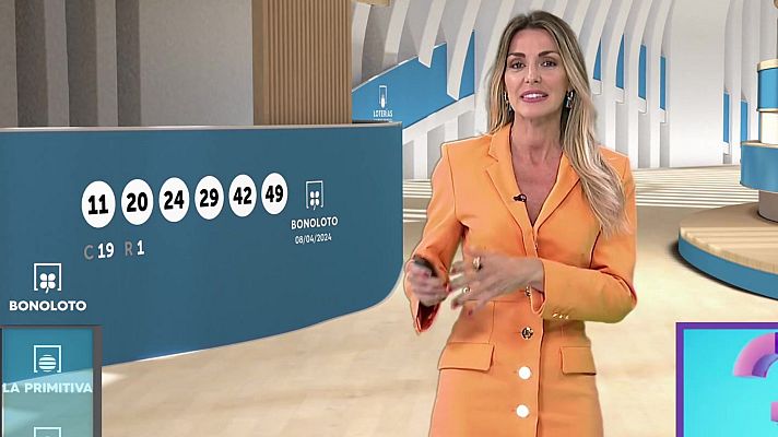 Loterías - Sorteo de la Bonoloto y Primitiva del 08/04/2024