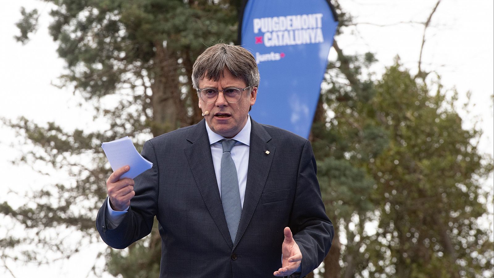 Puigdemont, sobre su citación ante el Supremo: "La ley de amnistía estará en vigor, y si no suspendida" - La hora de La 1 | Ver