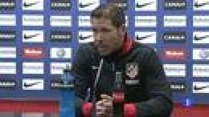 Telediario 1 - Simeone defiende a Diego Costa