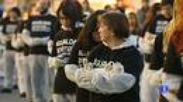 Telediario 1 - Activistas protestan con animales muertos para reivindicar sus derechos