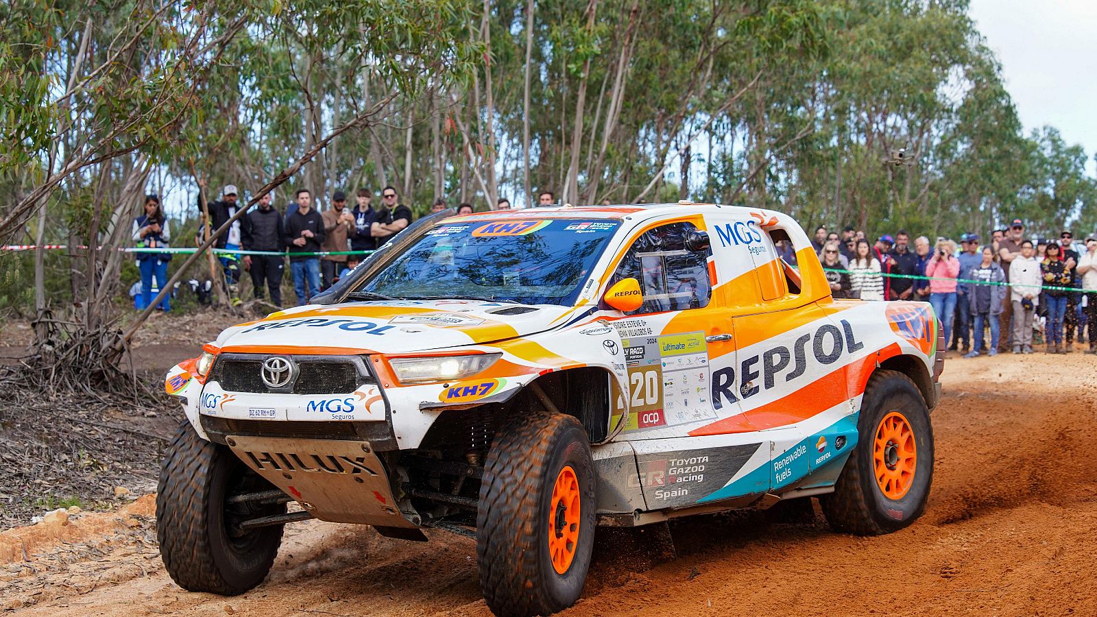 Isidre Esteve prueba en Rally Portugal un combustible renovable