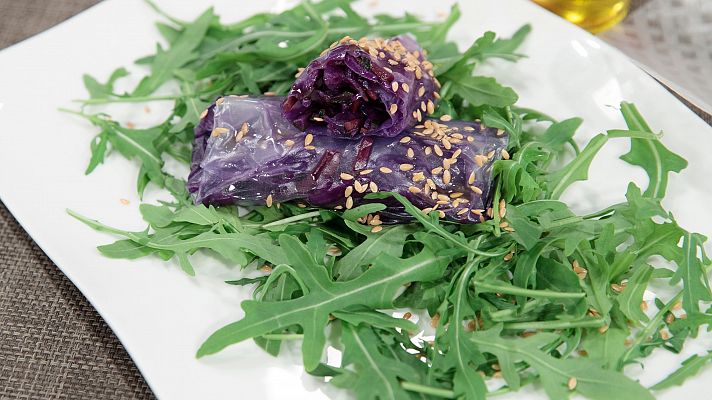 Saber vivir - Rollitos de obleas de arroz