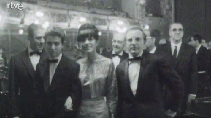 Arxiu TVE Catalunya - Gemma Cuervo a un acte de 'Reina por un día', al Liceu