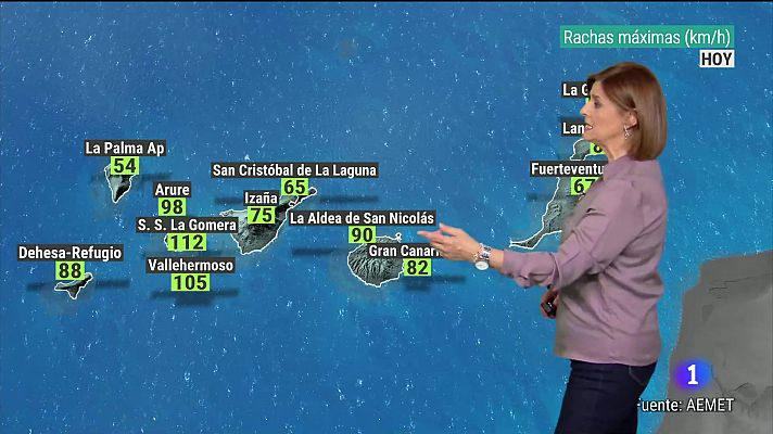 El tiempo en Canarias