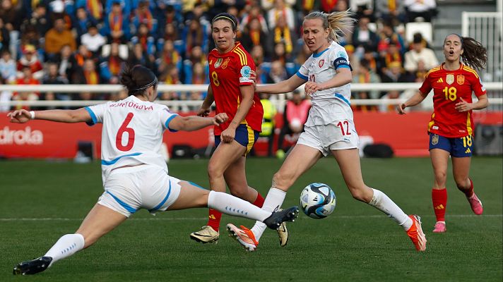 El golazo de República Checa que obligó a remontar a España